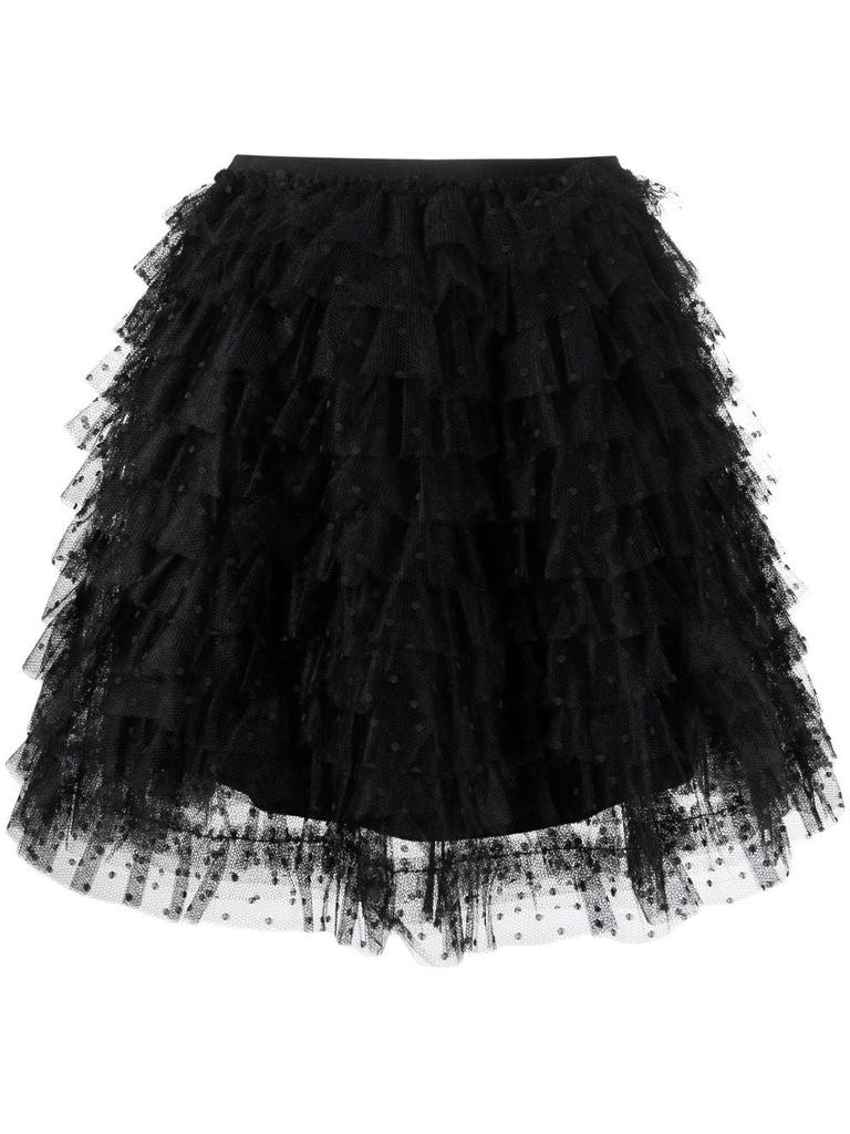 R.E.D. Valentino Skirts Black商品第1张图片规格展示