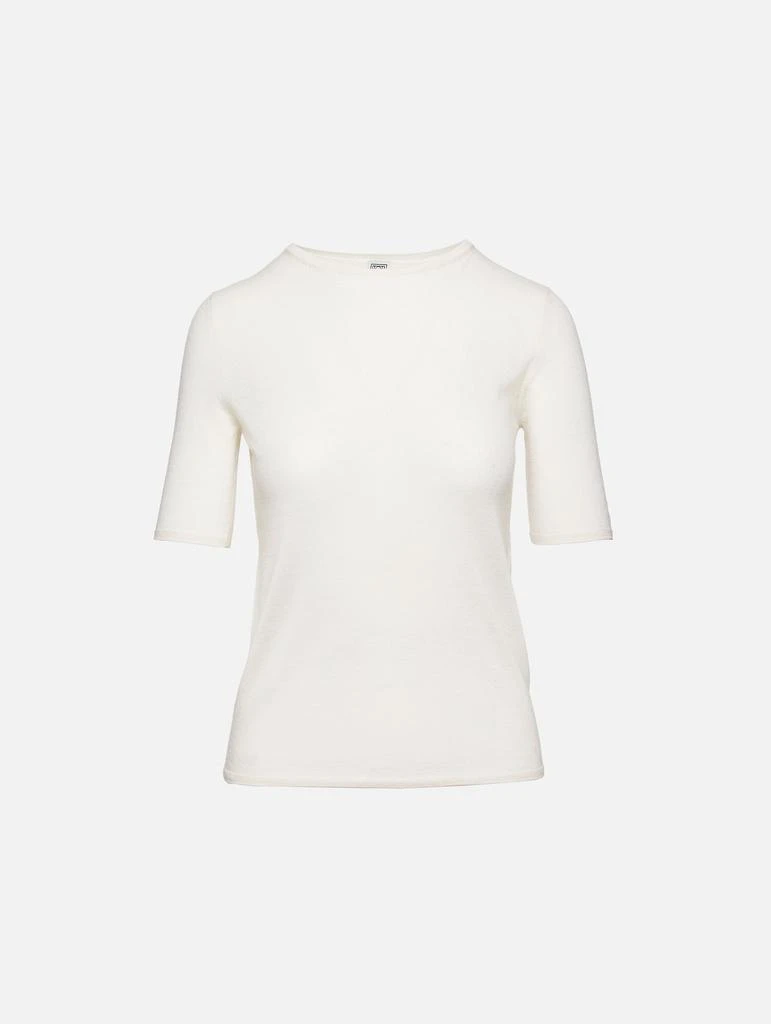 商品Totême|Thin Cashmere Tee,价格¥3672,第1张图片