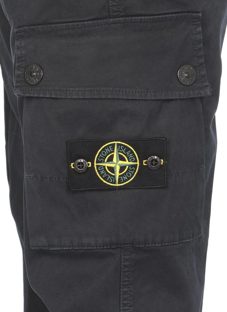 商品Stone Island|Stone Island Logo Patch Cargo Pants,价格¥2037,第5张图片详细描述