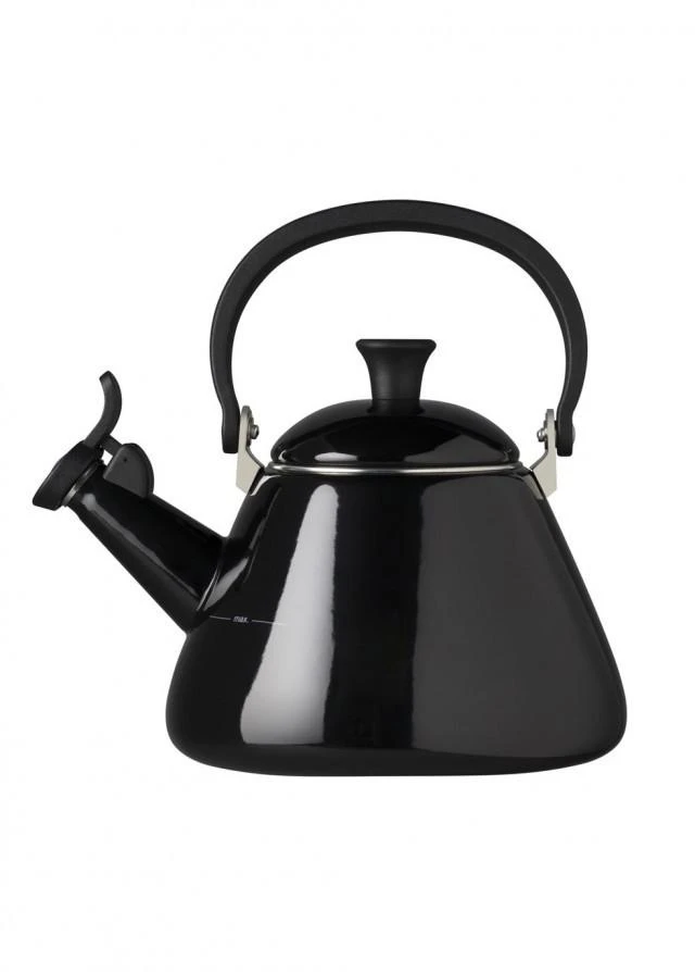 商品Le Creuset|Kone kettle with fixed whistle 1...6l black,价格¥746,第1张图片