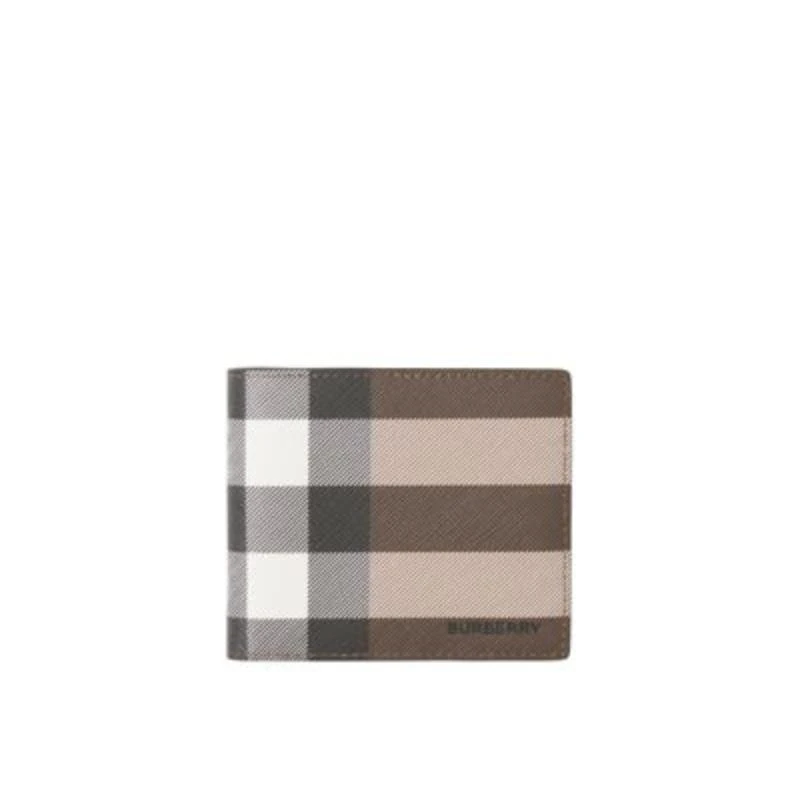 商品Burberry|BURBERRY 拼色男士零钱包 8052802,价格¥2695,第1张图片