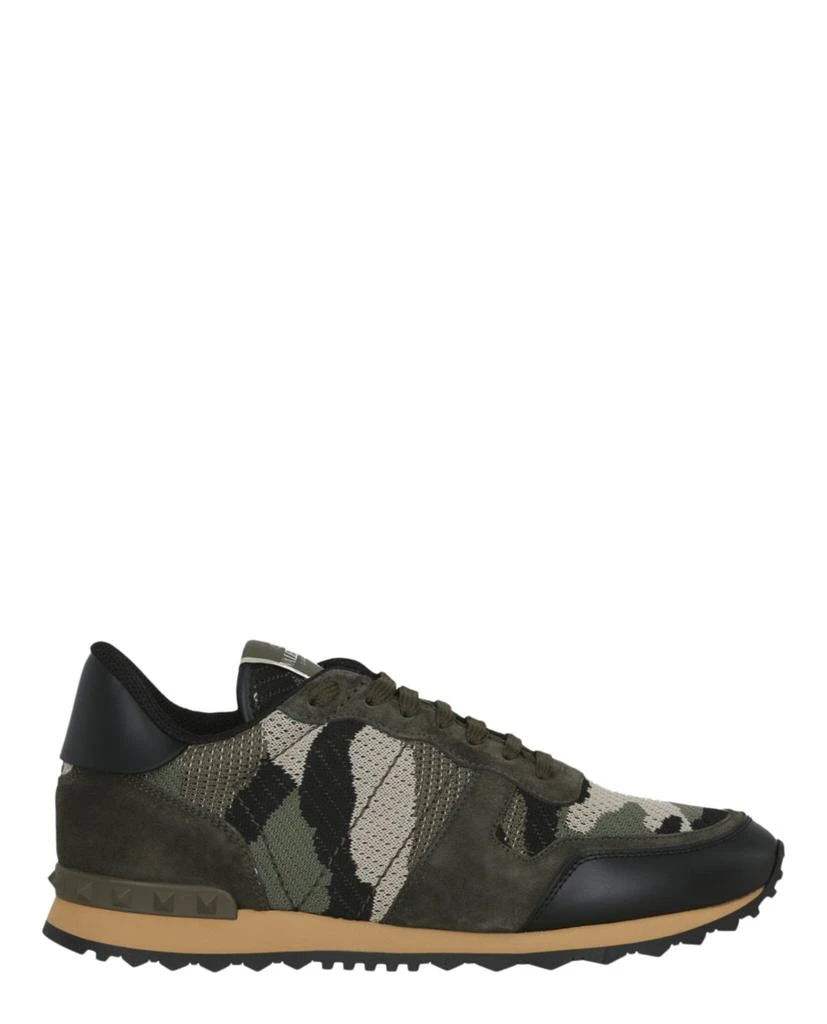 商品Valentino|Camouflage Rockrunner Sneakers,价格¥2950,第1张图片