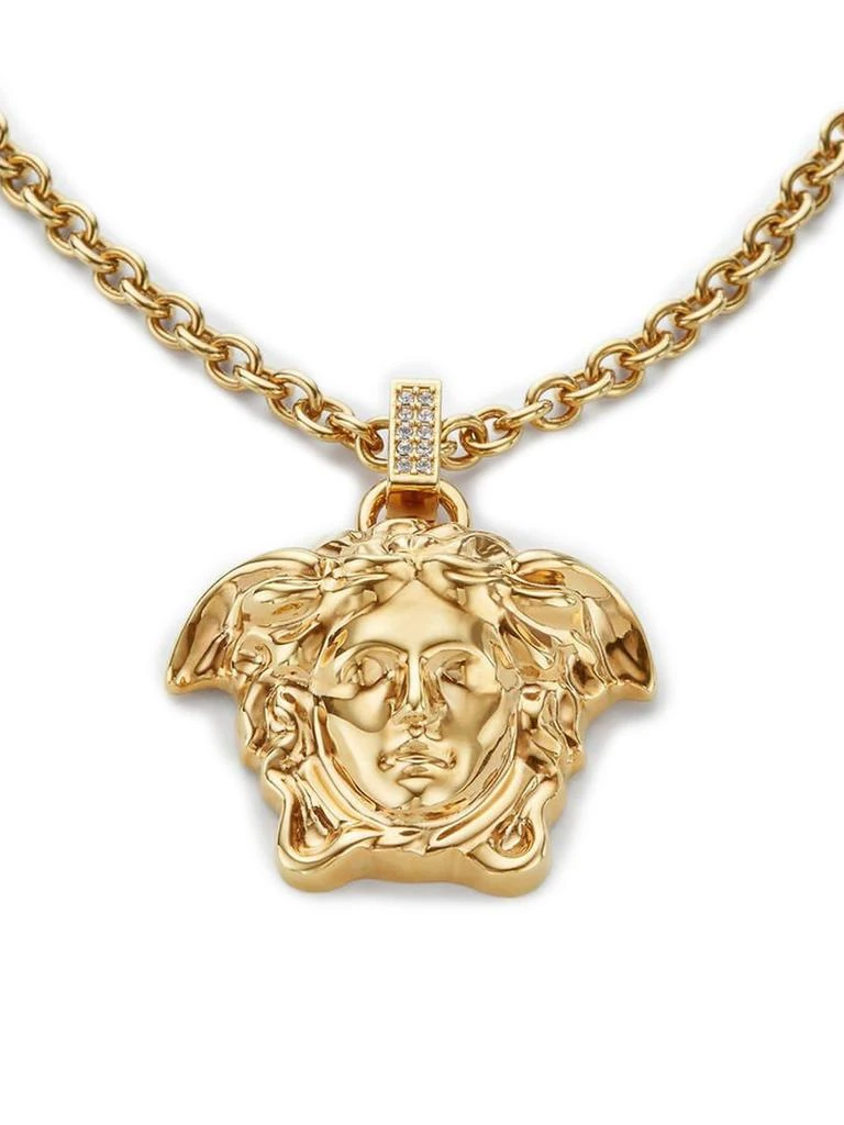 商品Versace|Versace Necklace Metal+strass - Women,价格¥4772,第2张图片详细描述