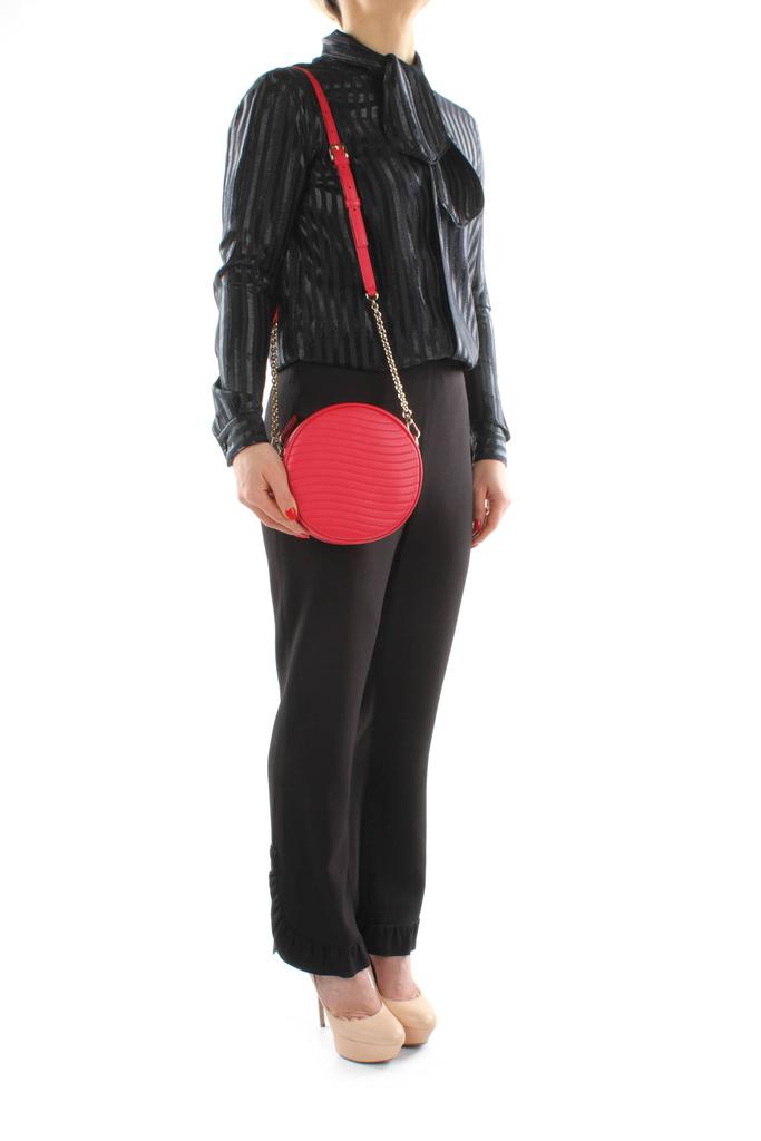 Crossbody Bag swing Leather Red Strawberry商品第4张图片规格展示