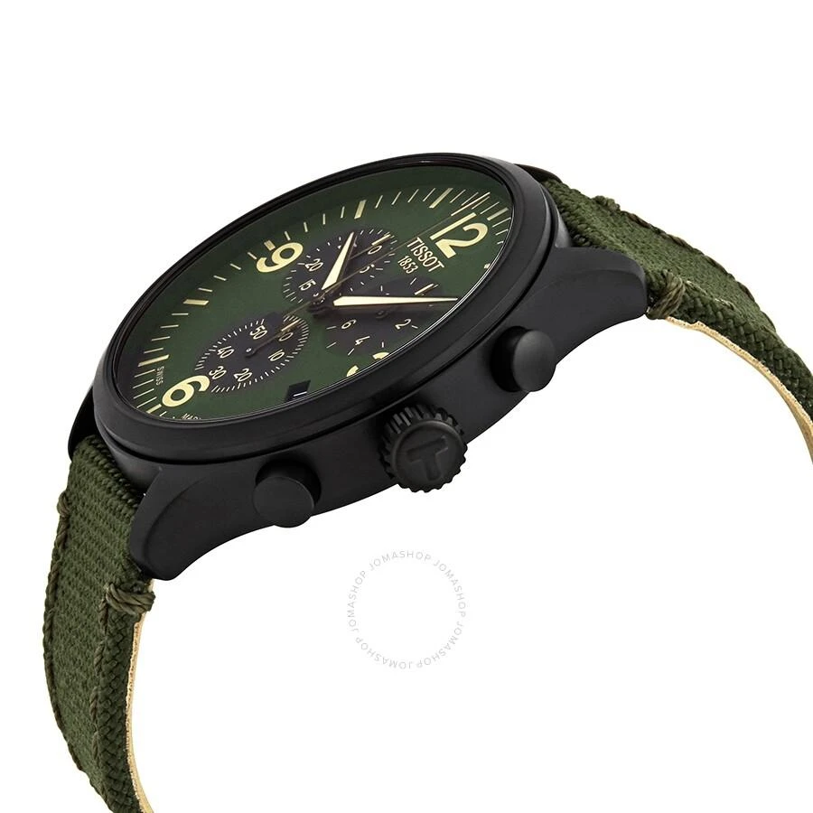 商品Tissot|Chrono XL Quartz Green Dial Men's Watch T116.617.37.097.00,价格¥1401,第2张图片详细描述