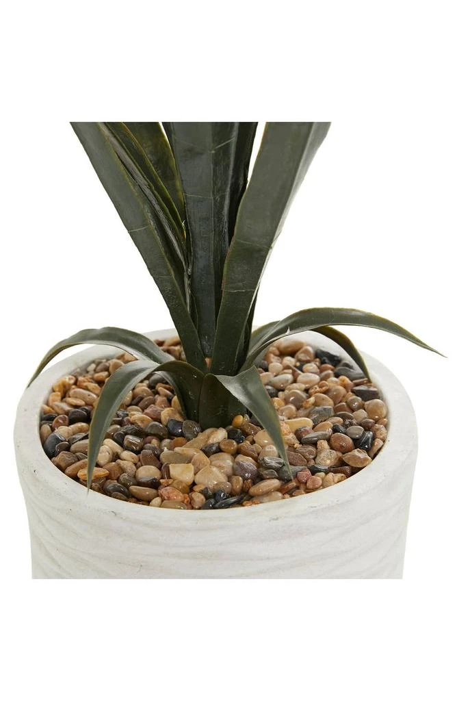 商品Novogratz|Green Faux Foliage Dracaena Artificial Plant with White Ceramic Pot,价格¥1641,第2张图片详细描述