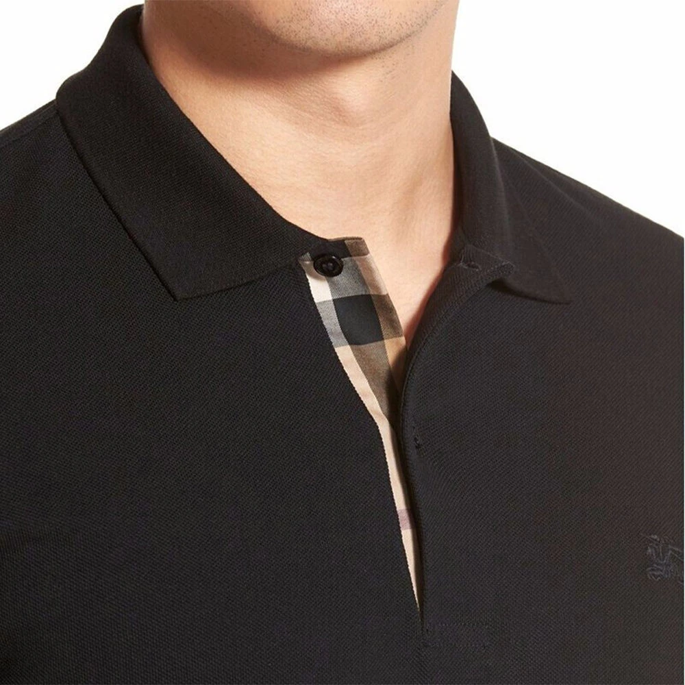 Burberry OUTLETS	 男士黑色POLO衫 8004581 商品