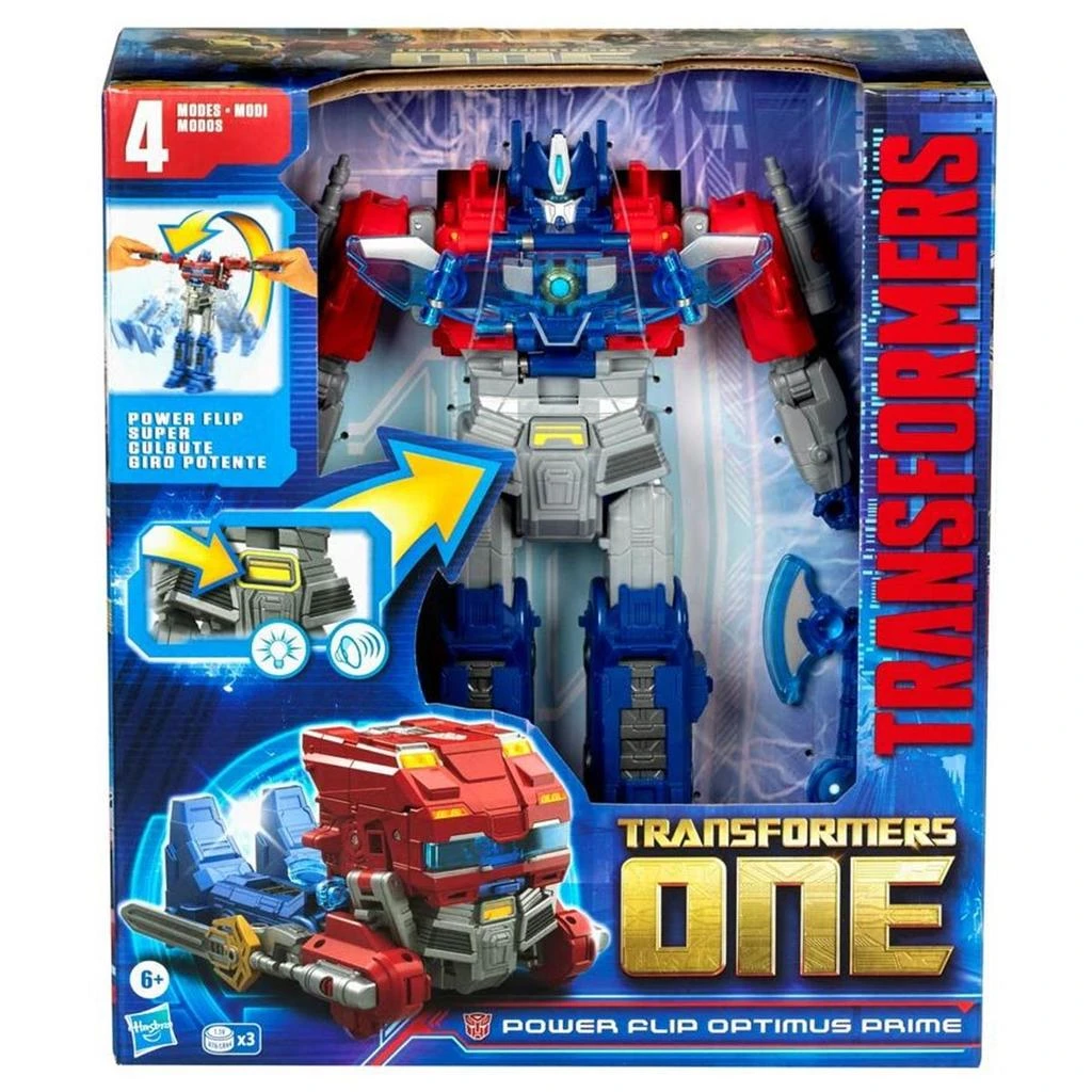 商品Hasbro|Transformers One Power Flip Optimus Prime Figures,价格¥850,第1张图片