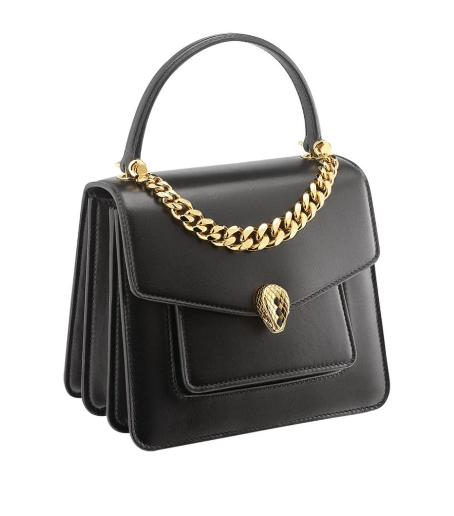 商品BVLGARI|Leather Serpenti Forever Top-Handle Bag,价格¥20834,第1张图片