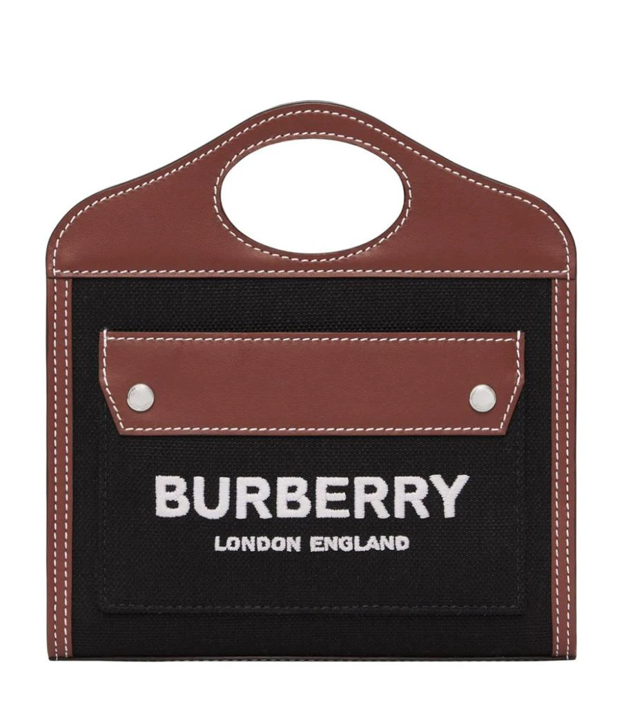 商品Burberry|Mini Horseferry Pocket Top-Handle Bag,价格¥10325,第1张图片