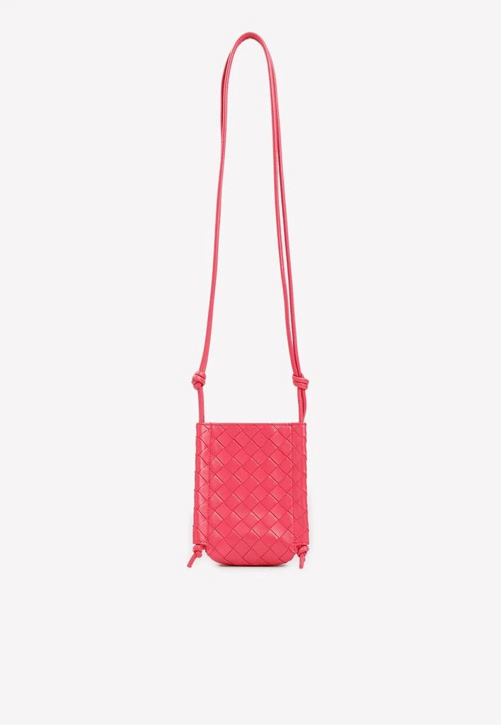商品Bottega Veneta|Intrecciato Pouch Bag with Knotted Strap,价格¥8263,第2张图片详细描述
