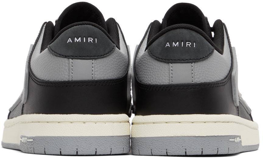 商品AMIRI|Black & Grey Low Skel Top Sneaker,价格¥3955,第6张图片详细描述