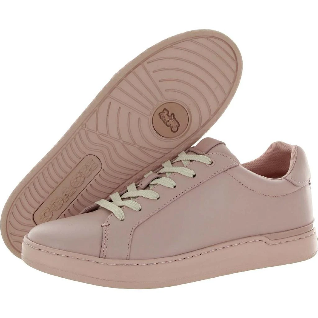 商品Coach|Coach Womens Lowline Luxe Leather Lifestyle Casual and Fashion Sneakers,价格¥344,第4张图片详细描述