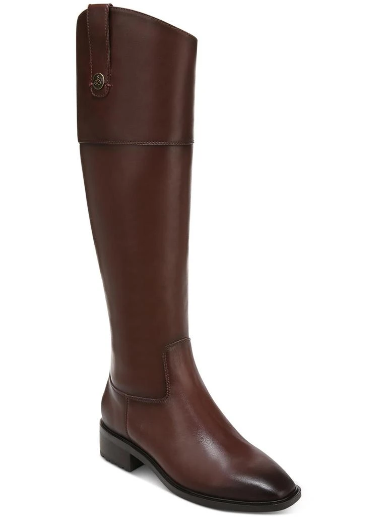 商品Sam Edelman|Drina Womens Leather Riding Knee-High Boots,价格¥488,第5张图片详细描述