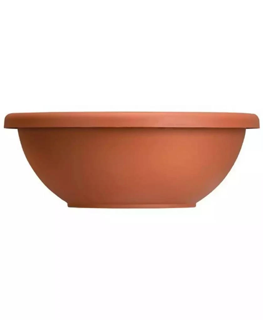 商品Akro Mils|Akro Mills Garden Bowl with Removable Drain Plugs, Clay Color, 14 In,价格¥194,第1张图片