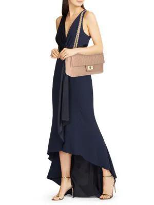 商品Karl Lagerfeld Paris|Agyness Quilted Leather Shoulder Bag,价格¥1338,第4张图片详细描述