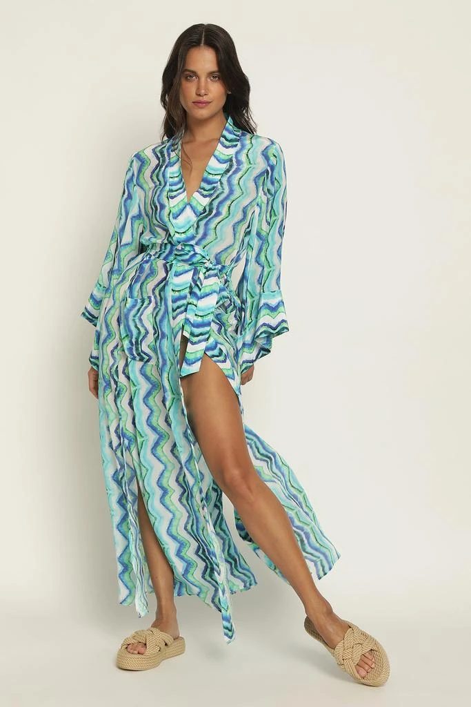 商品预计3周后发货 MARLEA Monte-Carlo|Kimono Laurina - Aqua,价格¥789,第1张图片