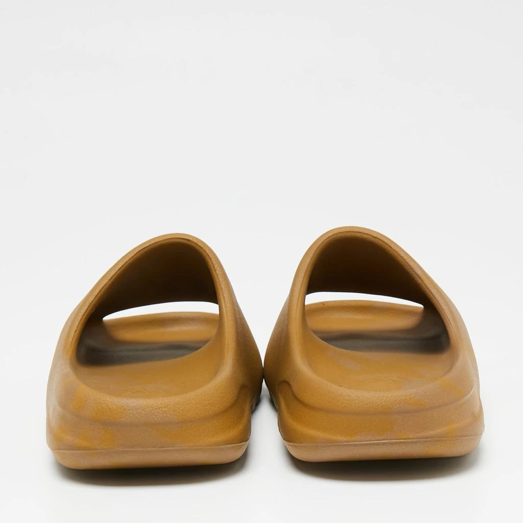 商品YEEZY|Yeezy x Adidas Brown Rubber Ochre Slides Size 37,价格¥1168,第5张图片详细描述
