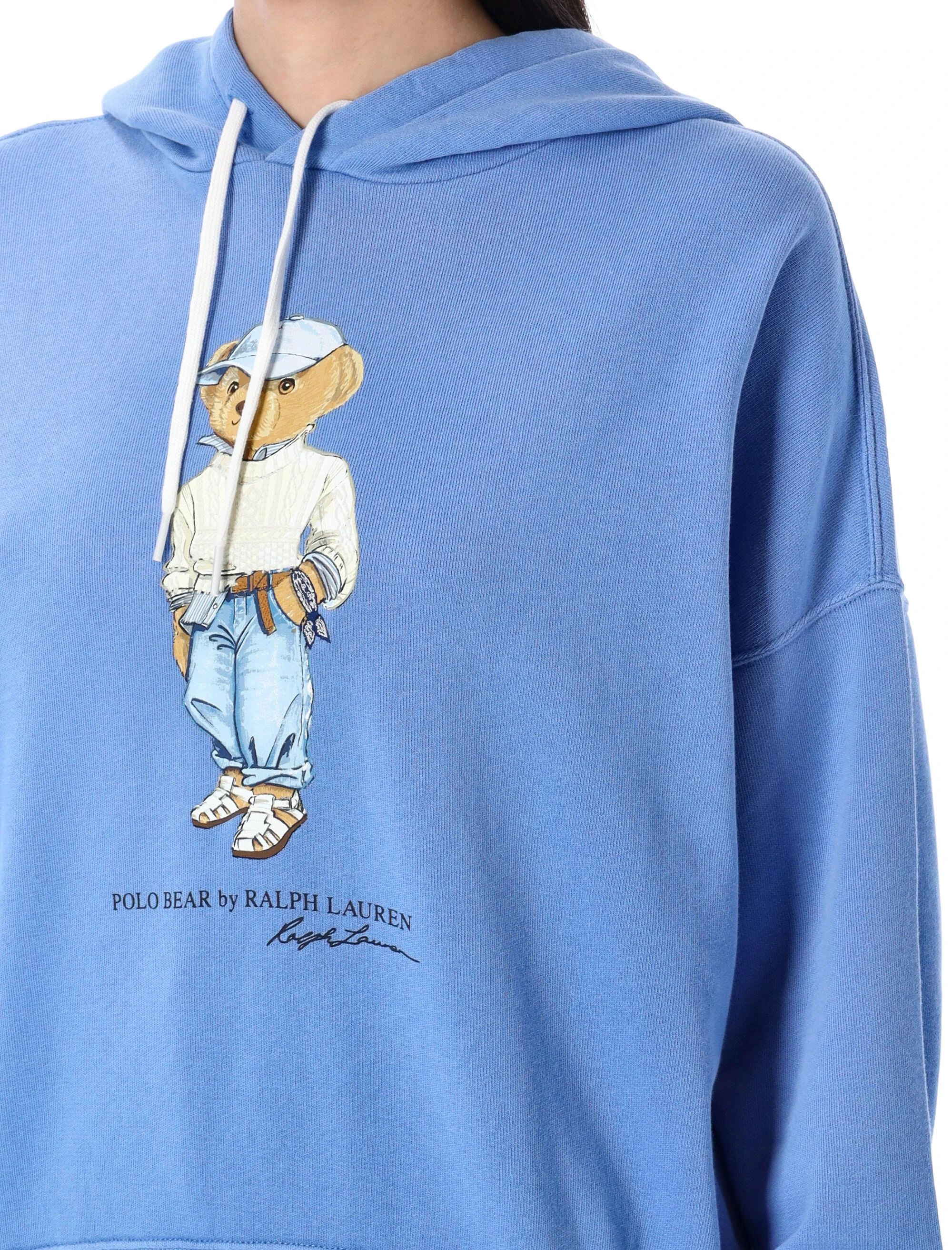 商品【商品预售7天】 Ralph Lauren|Ralph Lauren 女士卫衣 211965110001 蓝色,价格¥1828,第4张图片详细描述