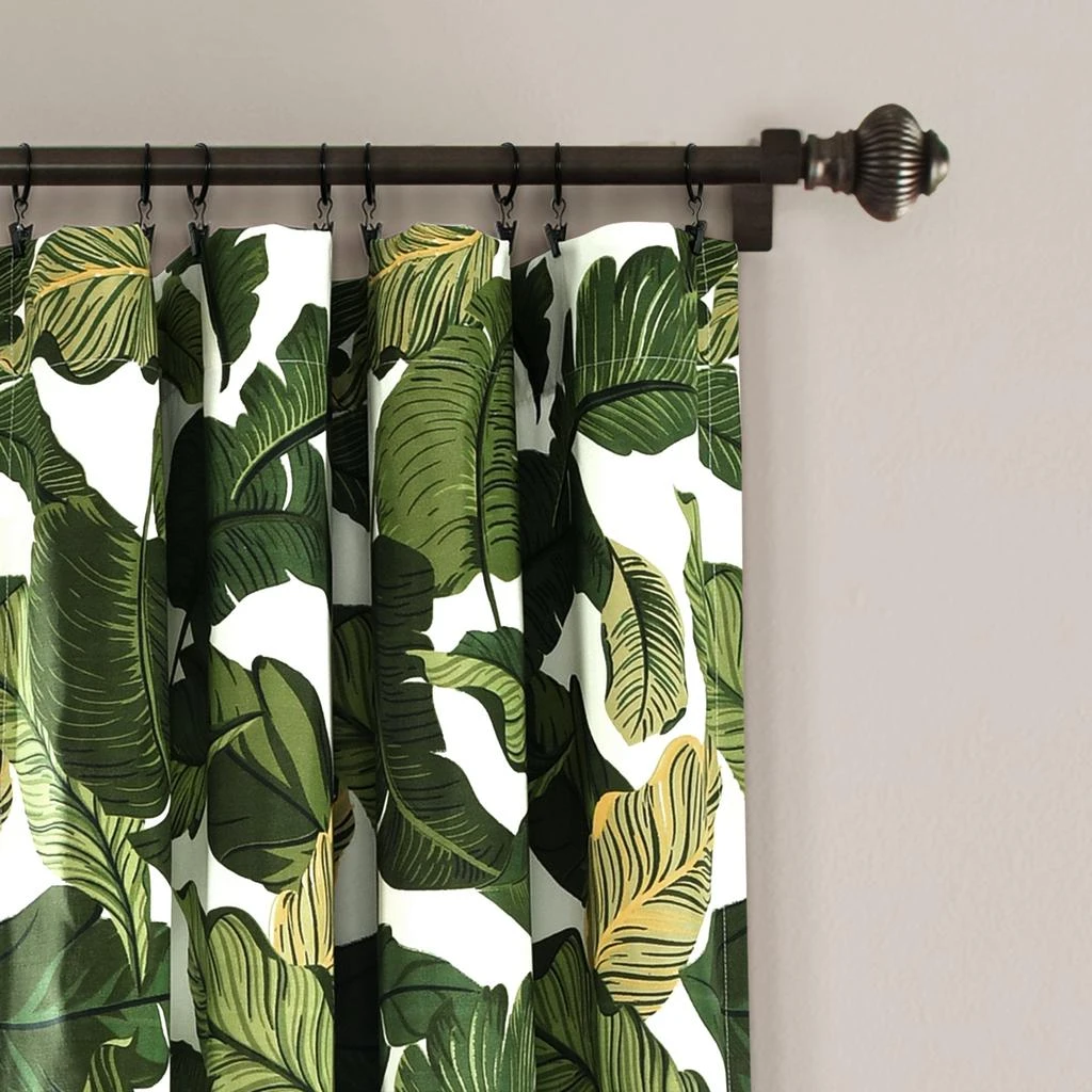 商品Lush Decor|Tropical Paradise Window Curtain Panel Set,价格¥346,第3张图片详细描述