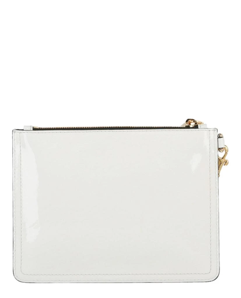 商品Moschino|Patent M-Logo Plaque Wristlet,价格¥1626,第2张图片详细描述