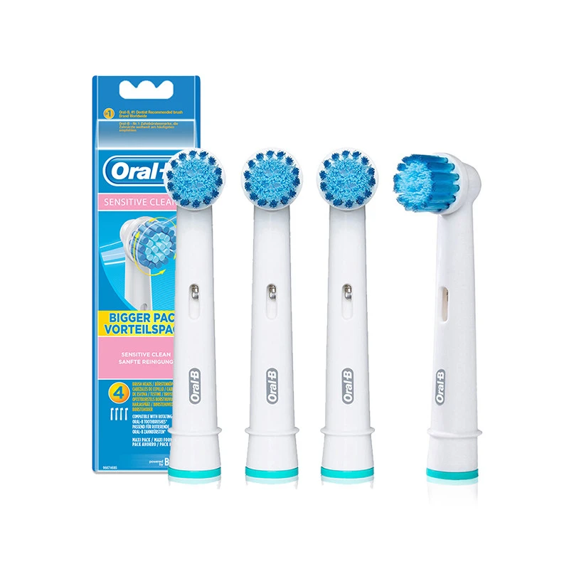 商品[国内直发] Oral-B|ORAL-B/欧乐B 柔软敏感型替换刷头 EB17S-4 适用2D 3D系列牙刷,价格¥159,第1张图片