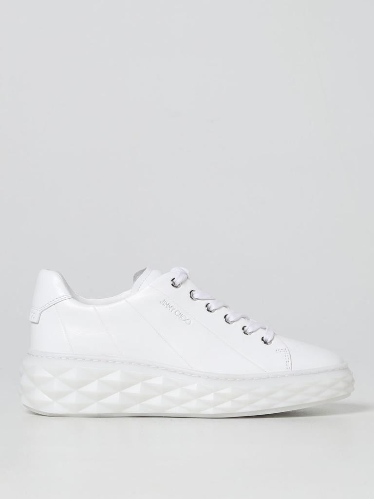 Jimmy Choo Diamond nappa leather sneakers商品第1张图片规格展示