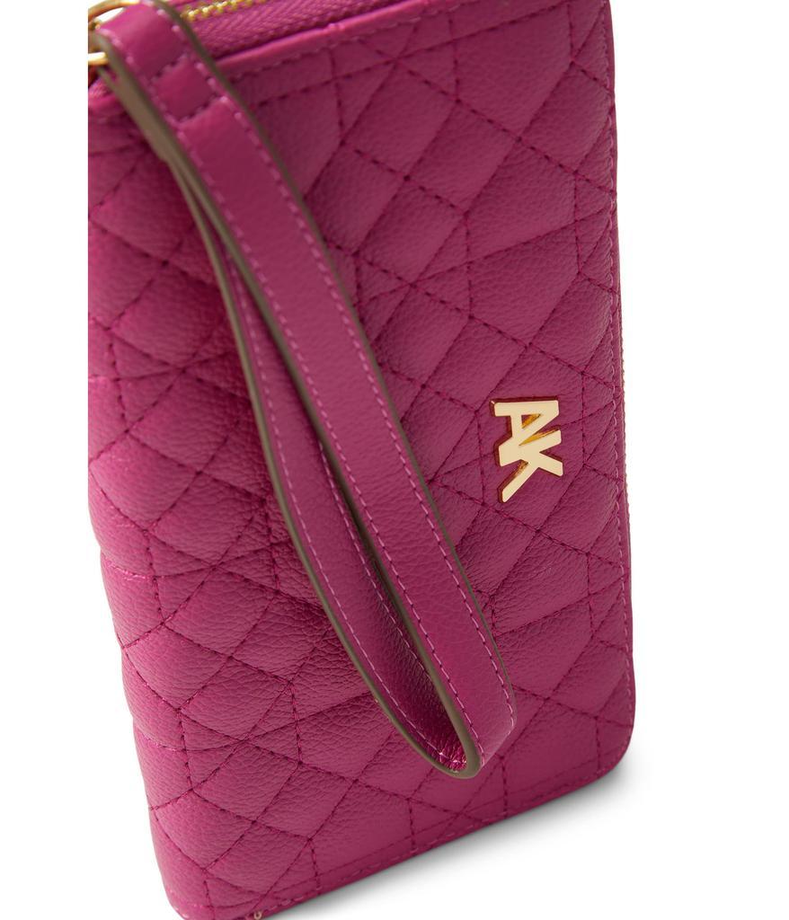 商品Anne Klein|Quilted Slim Zip Wallet,价格¥214,第6张图片详细描述