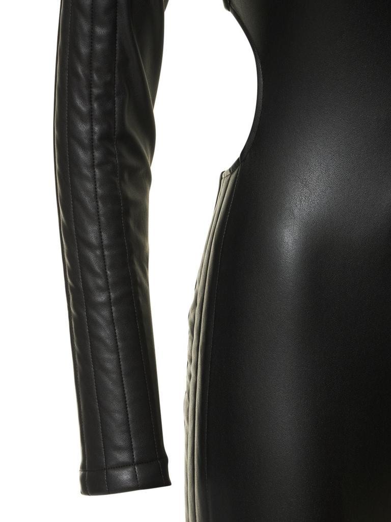 商品Wolford|Mighty 80s Faux Leather Jumpsuit,价格¥5277,第4张图片详细描述