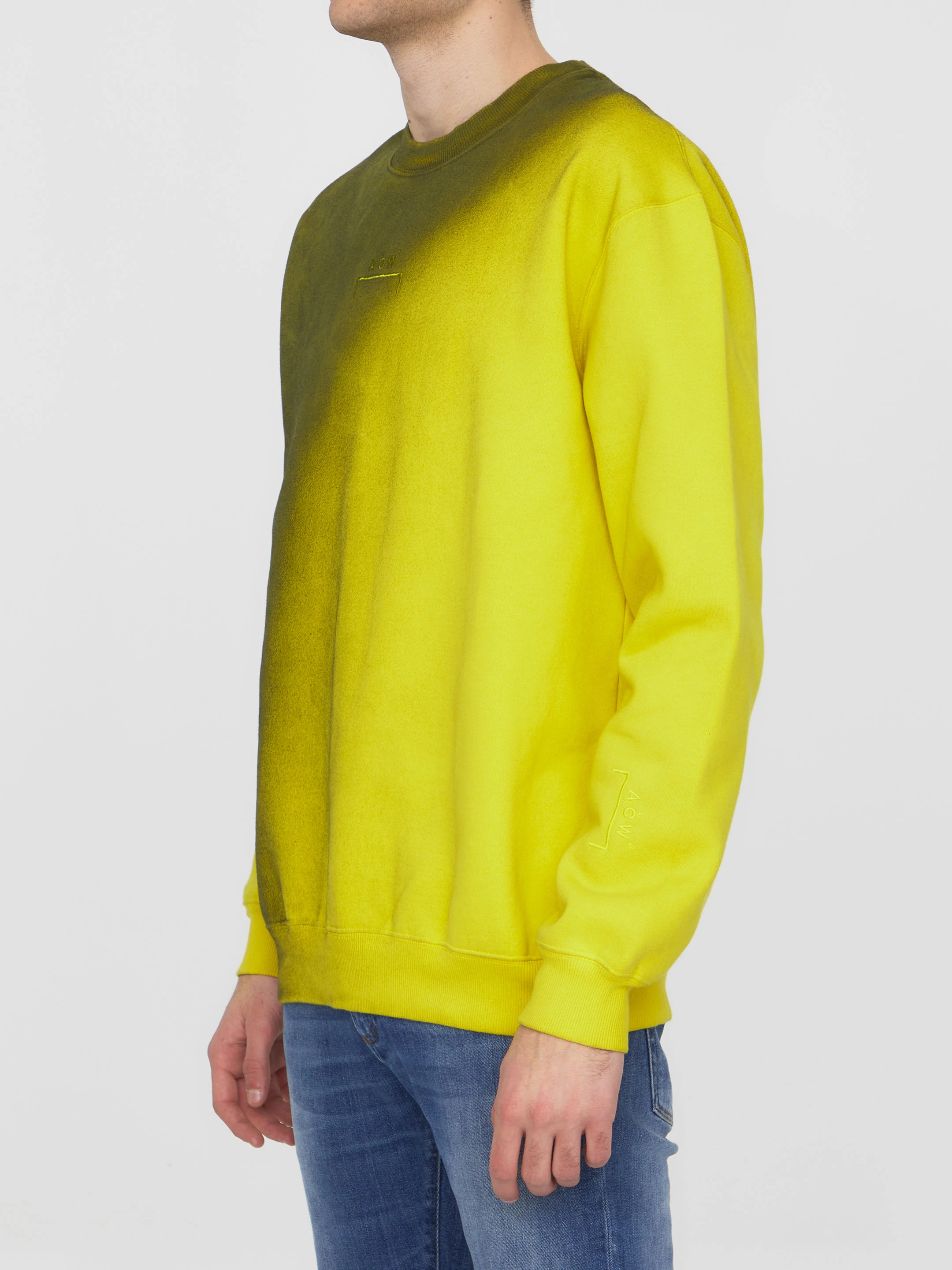 商品A-COLD-WALL*|A-COLD-WALL* 男士卫衣 ACWMW099TSCYL 黄色,价格¥1223,第3张图片详细描述