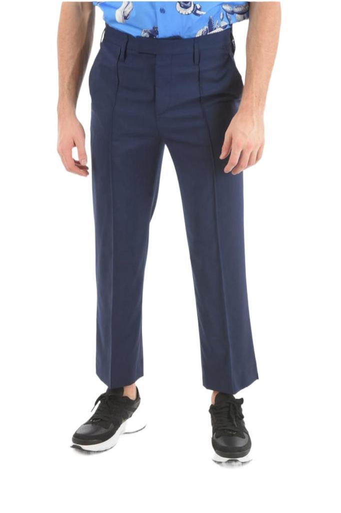 商品Neil Barrett|Neil Barrett Men's  Blue Other Materials Pants,价格¥3290,第1张图片