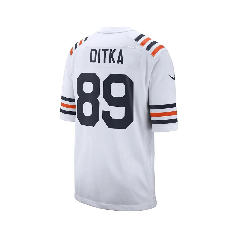 商品NIKE|Men's Mike Ditka White Chicago Bears 2019 Alternate Classic Retired Player Game Jersey,价格¥729,第4张图片详细描述