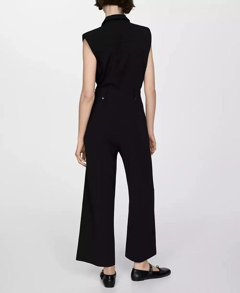 商品Mango|Women's Belt Clips Detail Jumpsuit,价格¥382,第3张图片详细描述