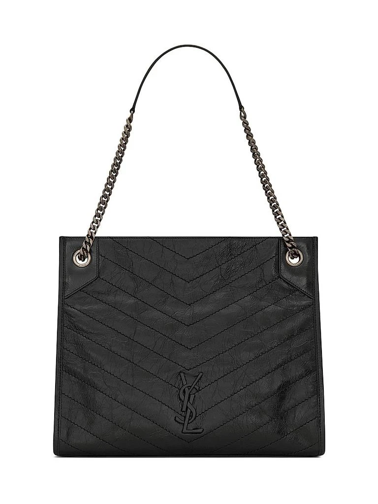 商品Yves Saint Laurent|Niki Medium Shopping Tote Bag In Crinkled Vintage Leather,价格¥17592,第1张图片