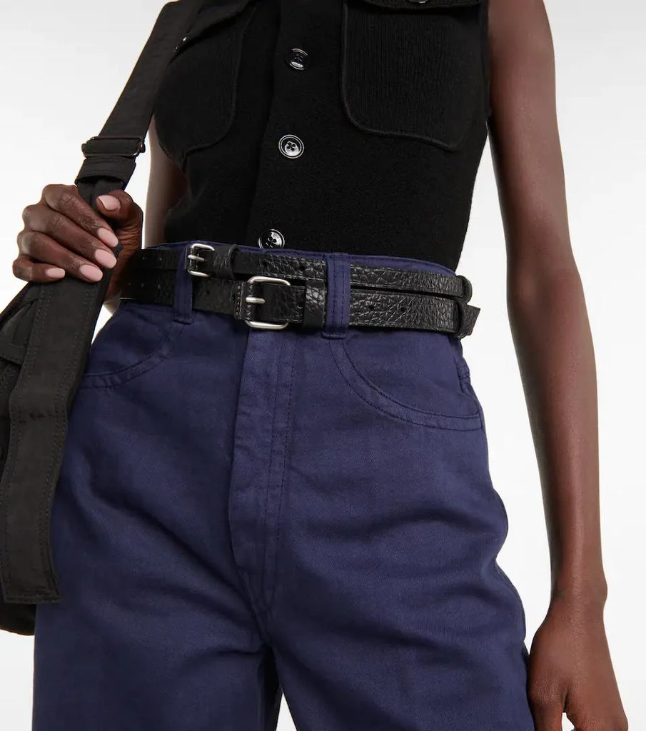 商品Lemaire|Doubled leather belt,价格¥1868,第2张图片详细描述