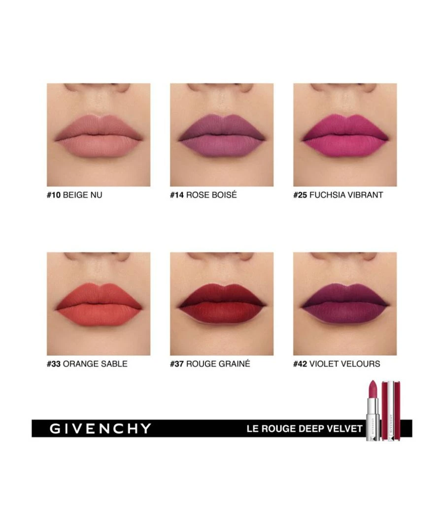商品Givenchy|Le Rouge Deep Velvet Lipstick,价格¥350,第3张图片详细描述