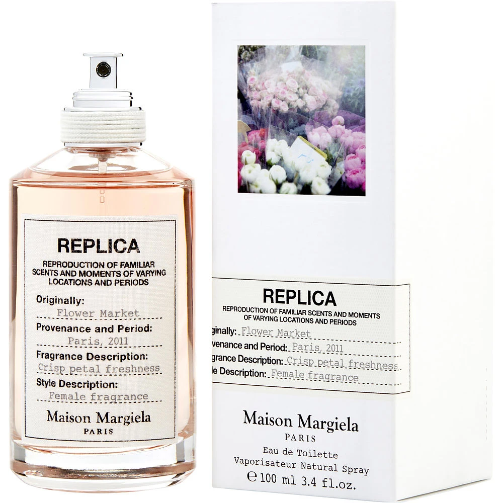 商品MAISON MARGIELA|MAISON MARGIELA 梅森·马吉拉 花卉市场（鲜花市场）中性淡香水 EDT 100ml,价格¥836,第1张图片