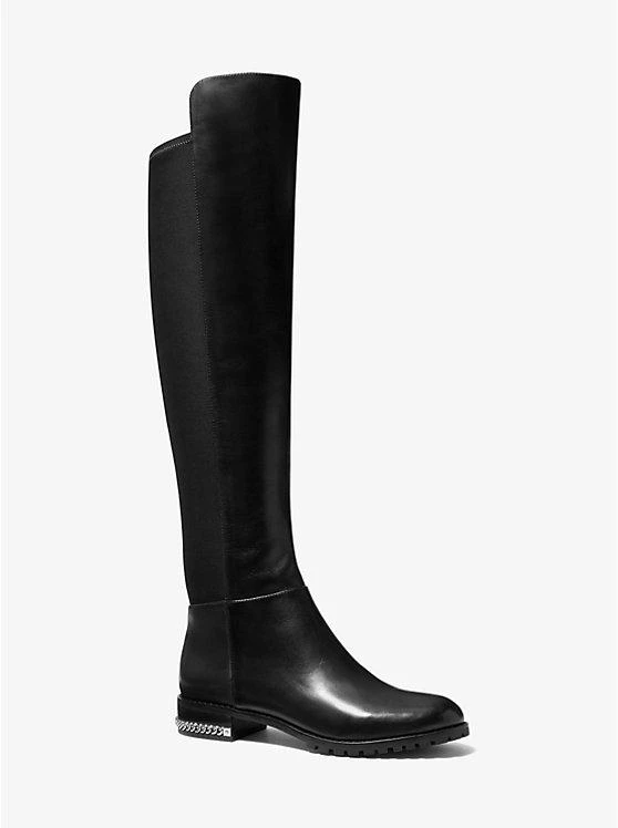 商品Michael Kors|Sabrina Stretch Leather Boot,价格¥1040,第1张图片