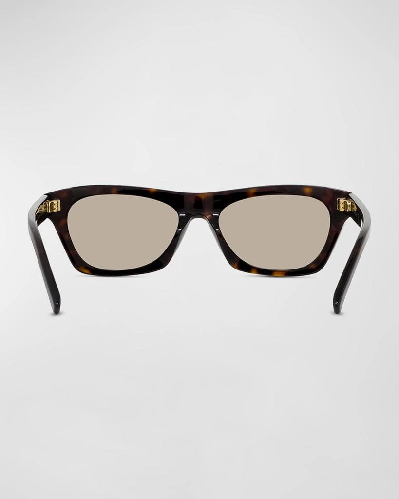 商品Givenchy|Men's Temple-Logo Oval Sunglasses,价格¥2031,第5张图片详细描述