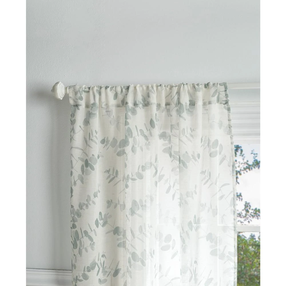 商品Martha Stewart|Eucalyptus Poletop Curtain Panel, 95", Created For Macy's,价格¥299,第3张图片详细描述