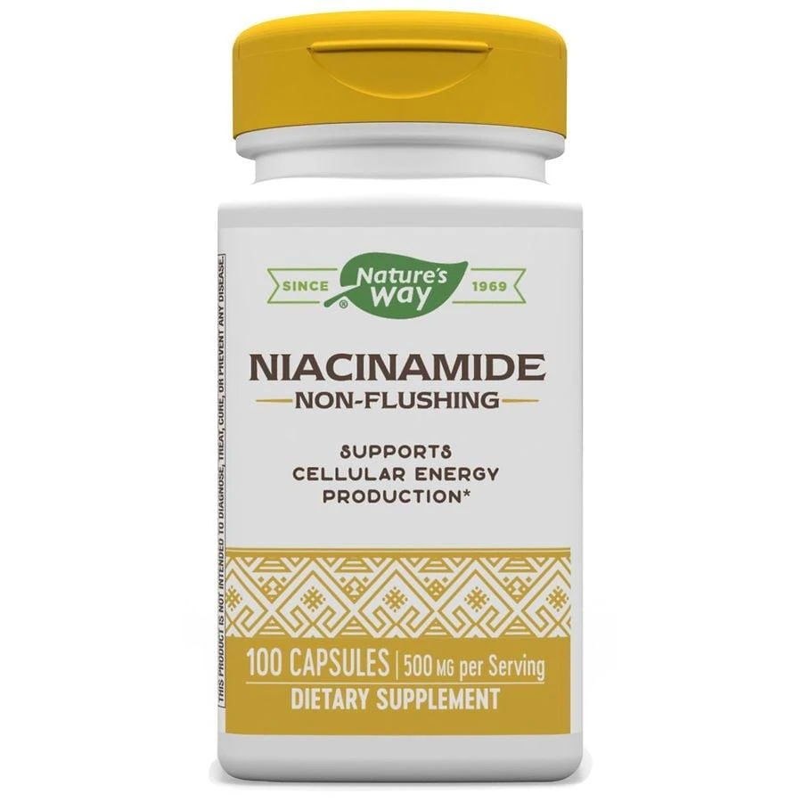 商品Nature's Way|Niacinamide Non-Flushing Capsules,价格¥74,第1张图片