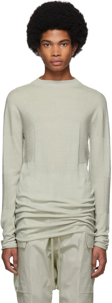 商品Rick Owens|Grey Level Lupetto Sweater,价格¥1625,第1张图片