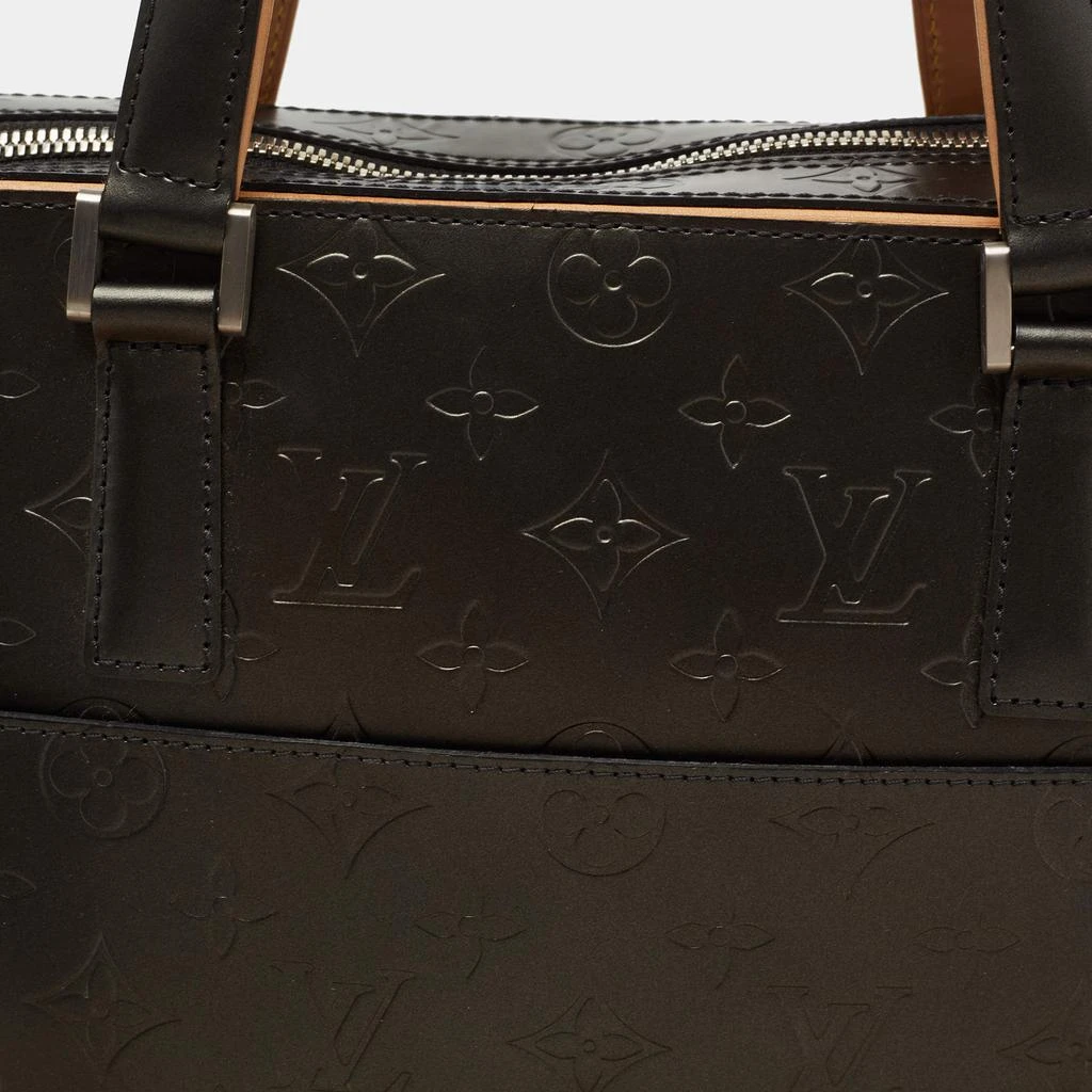 商品[二手商品] Louis Vuitton|Louis Vuitton Metallic Black Monogram Empreinte Leather Mat Malden,价格¥5735,第5张图片详细描述