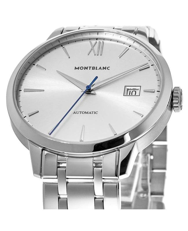 商品MontBlanc|Montblanc Heritage Spirit Automatic Silver Dial Steel  Men's Watch 111623,价格¥9086,第3张图片详细描述