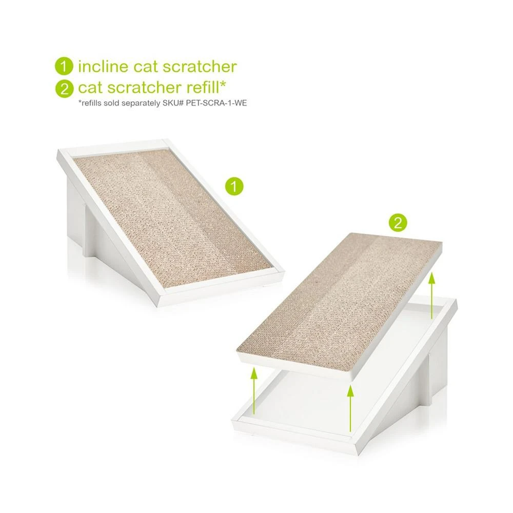 商品Way Basics|Eco Friendly Cat Scratcher Incline,价格¥277,第5张图片详细描述