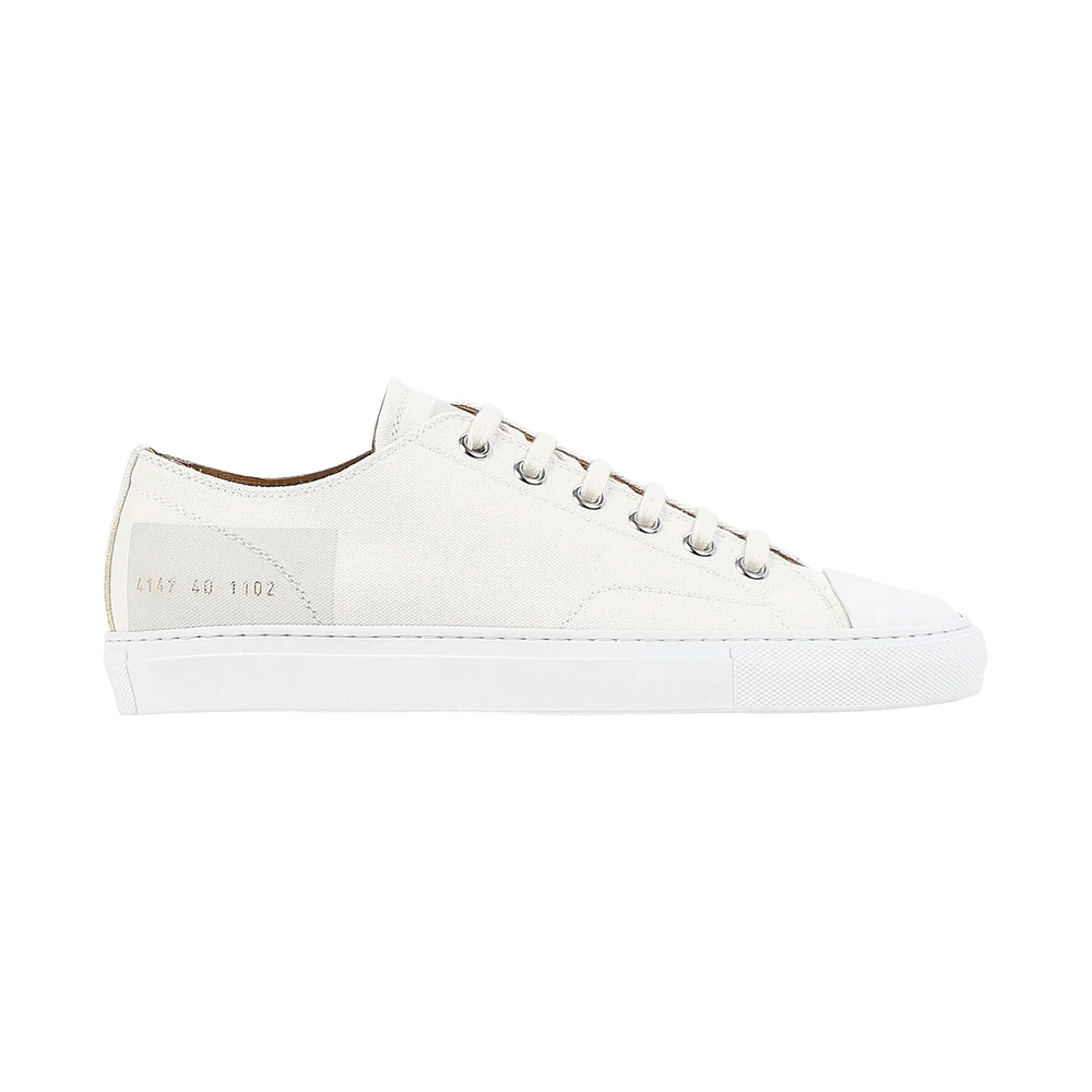 商品[国内直发] Common Projects|COMMON PROJECTS 女士白色帆布休闲运动鞋 4147-1102,价格¥1138,第1张图片