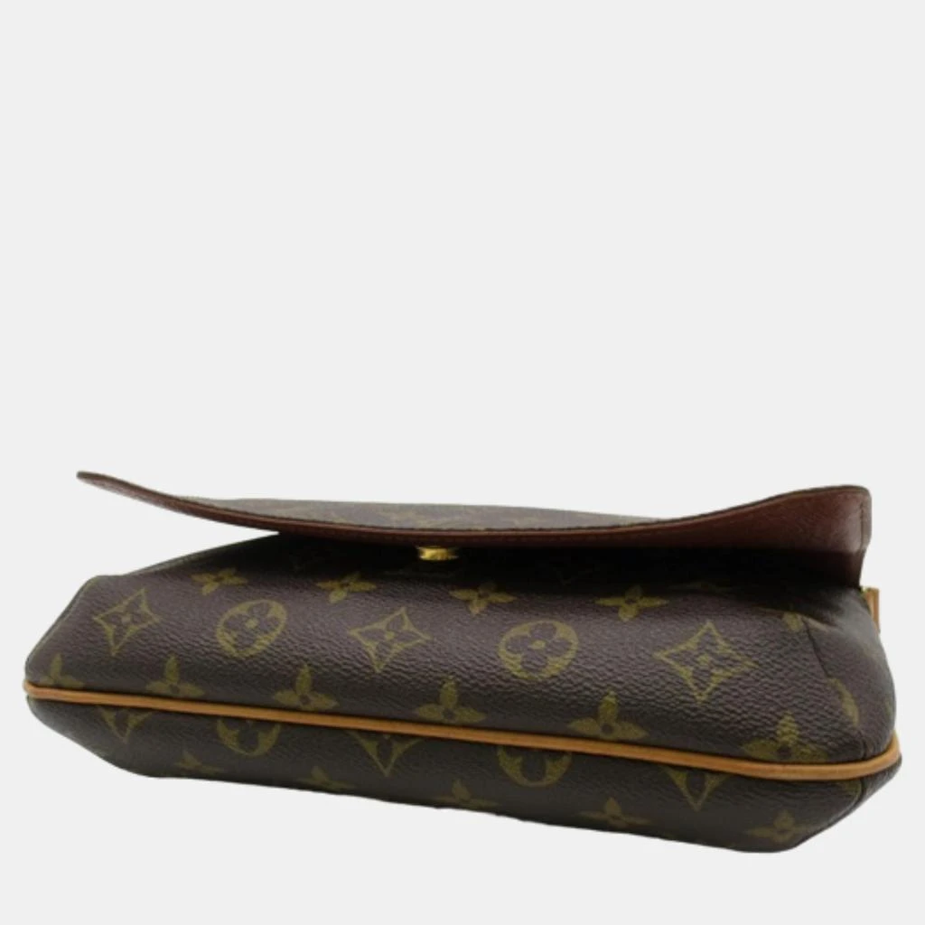 商品[二手商品] Louis Vuitton|Louis Vuitton Brown Canvas Monogram Musette Tango Short Strap Crossbody Bag,价格¥7688,第4张图片详细描述