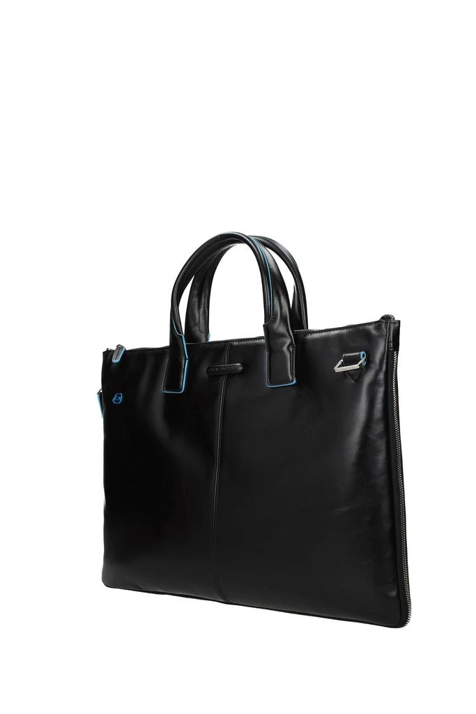 商品PIQUADRO|Work bags Leather Black,价格¥1910,第2张图片详细描述