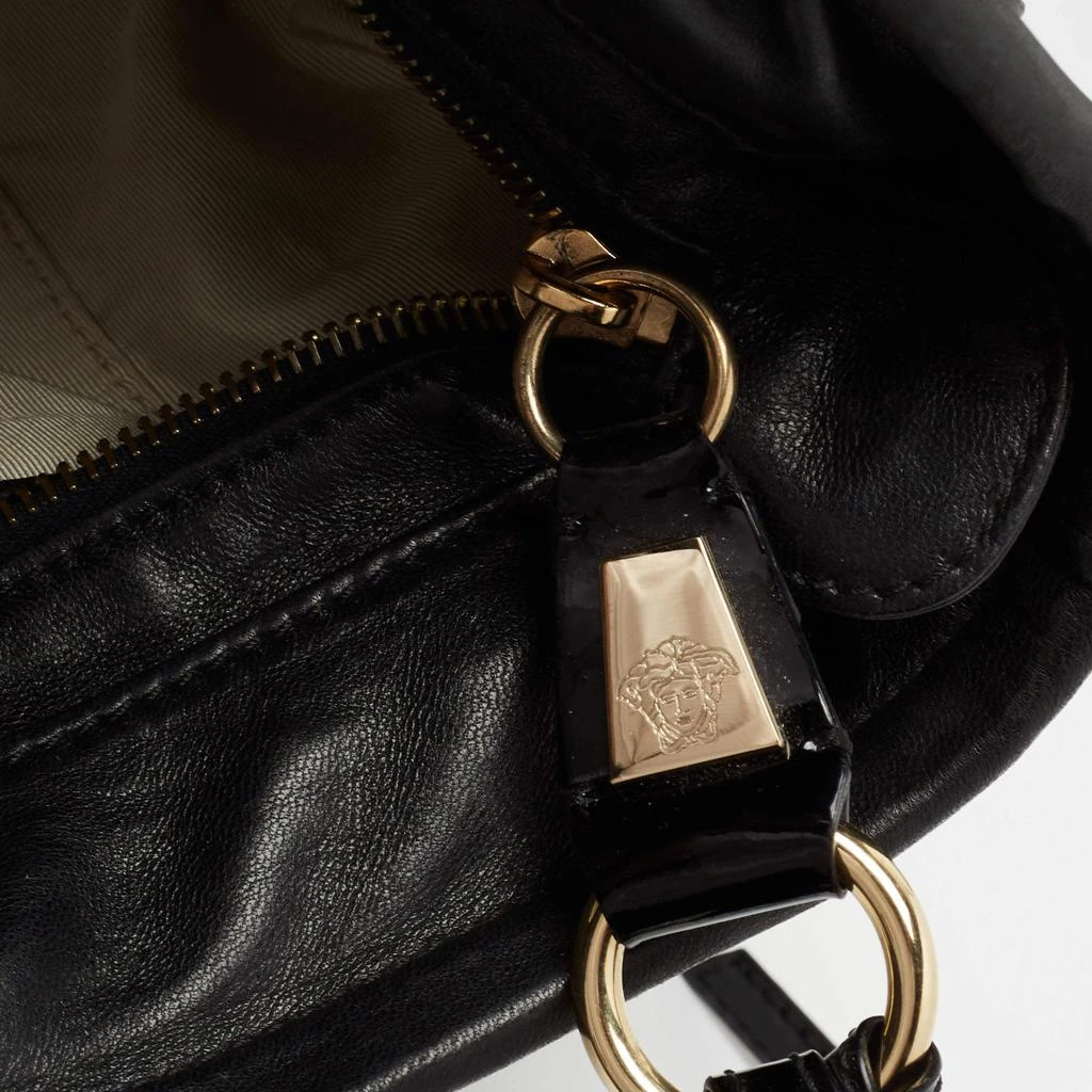 Versace Black Patent And Leather Vanitas Shopping Tote 商品
