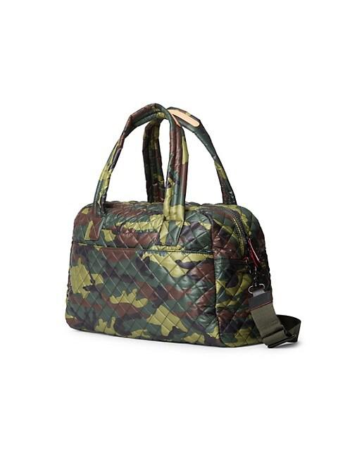 Jimmy Camouflage Quilted Travel Bag商品第2张图片规格展示